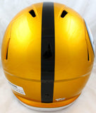 Najee Harris Autographed Pittsburgh Steelers F/S Flash Speed Helmet-Fanatics