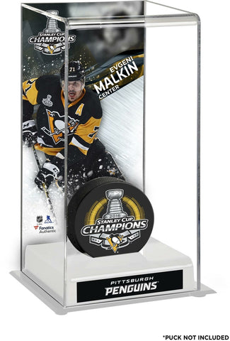 Evgeni Malkin Pittsburgh Penguins 2016 Stanley Cup Champs Dlx Puck Case