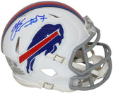 AJ Epenesa Autographed/Signed Buffalo Bills Speed Mini Helmet BAS 30873