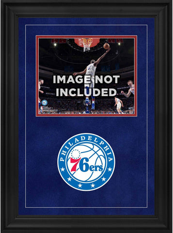 Philadelphia 76ers Deluxe 8x10 Horizontal Photo Frame w/Team Logo