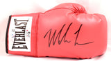Mike Tyson Autographed Red Everlast Boxing Glove- Beckett W Hologram *Right