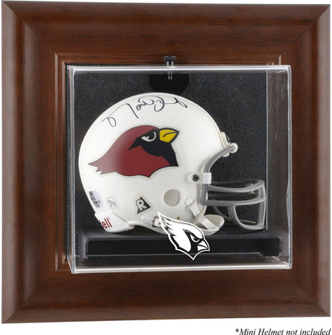 Cardinals Mini Helmet Display Case - Brown - Fanatics