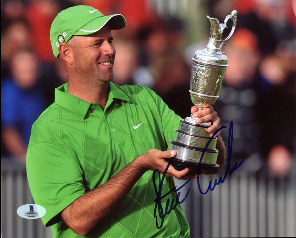 Stewart Cink PGA Golf Authentic Signed 8X10 Photo Autographed BAS #B04336
