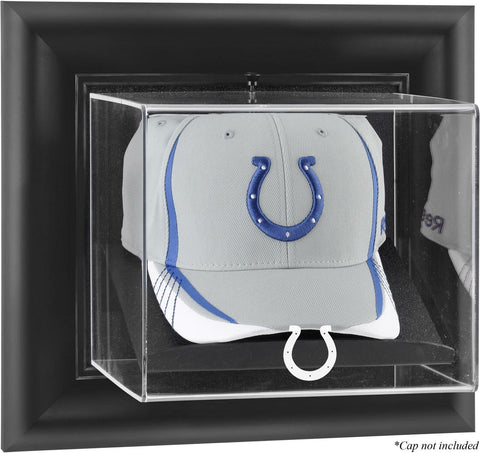 Colts Black Framed Wall-Mountable Cap Logo Display Case-Fanatics