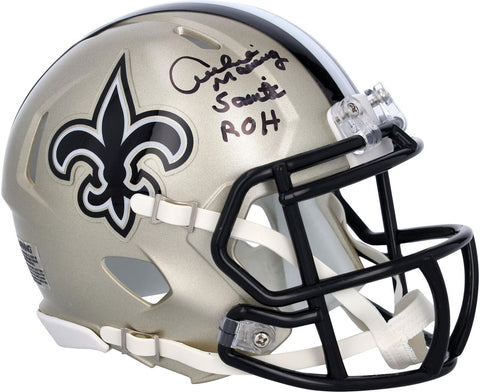 Archie Manning Signed New Orleans Saints Framed 8x10 NFL Photo