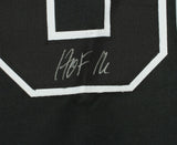 Eric Lindros Signed Custom Black Hockey Jersey HOF 16 Inscription JSA