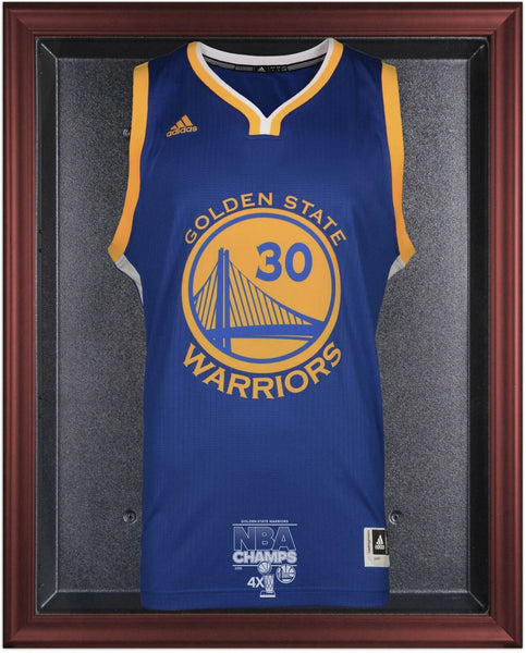 Golden State Warriors 2015 NBA Finals Champs Logo Framed Jersey Display Case