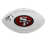 Steve Young Signed San Francisco 49ers Embroidered White NFL Football
