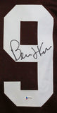 Bernie Kosar Autographed Brown Pro Style Jersey - Beckett Witness *Black