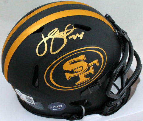 Joe Staley Autographed San Francisco 49ers Eclipse Mini Helmet-Beckett W Holo