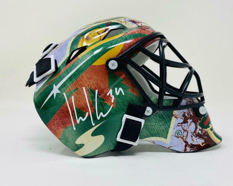 KAAPO KAHKONEN Autographed Minnesota Wild Mini Goalie Mask FANATICS