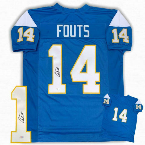 Dan Fouts Autographed SIGNED Jersey - Powder Blue - Beckett Authentic