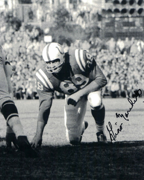 Gino Marchetti Autographed/Signed Baltimore Colts 8x10 Photo 30112