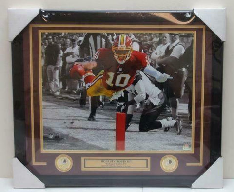 Robert Griffin III Washington Redskins Framed 16x20 TD Dive Photo