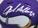 Jared Allen Autographed Minnesota Vikings Speed Mini Helmet-Beckett W Hologram