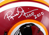 Russ Grimm Autographed Washington F/S Authentic Helmet W/HOF- Beckett Hologram