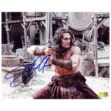 Jason Momoa Autographed 2011 Conan the Barbarian Cimmerian Warrior 8x10 Photo