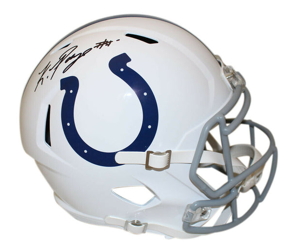 Kwity Paye Autographed Indianapolis Colts F/S Speed Helmet Beckett 34935