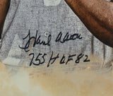 Hank Aaron Atlanta Braves Signed Framed 20x24 Photo Fanatics Hologram