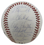 1992 (26) Phillies Fregosi, Podres & Hollins Signed Oal Baseball BAS #AA03194