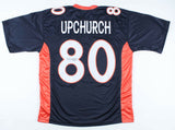 Rick Upchurch Signed Broncos Jersey (JSA COA) Denver All Pro Receiver 4xPro Bowl