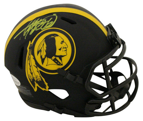 Adrian Peterson Autographed Washington Redskins Eclipse Mini Helmet BAS 27415