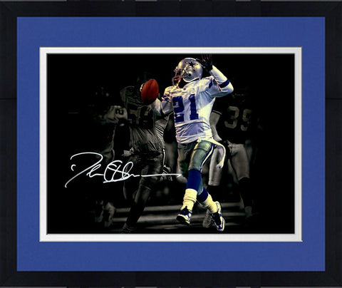 Frmd Deion Sanders Dallas Cowboys Signed 11" x 14" Return Spotlight Photo