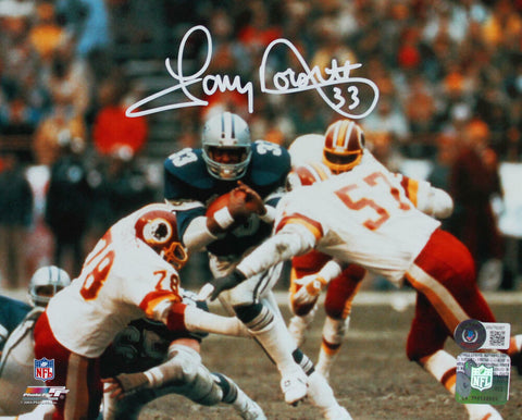 Tony Dorsett Autographed Dallas Cowboys 8x10 PF Running Photo-Beckett W Hologram
