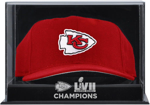 Kansas City Chiefs Super Bowl LVII Champs Acrylic Cap Logo Display Case