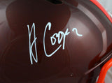Amari Cooper Signed Browns F/S Flash Speed Authentic Helmet-Beckett W Hologram