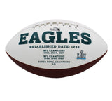Zach Ertz Signed Philadelphia Eagles Embroidered White NFL Football