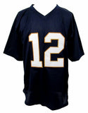 Ian Book Signed Notre Dame Jersey "Play Like A Champion Today!" (Beckett COA) QB