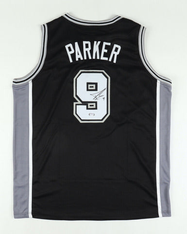 Tony Parker Signed San Antonio Spurs Jersey (PSA Hologram) 6xNBA All-Star Guard