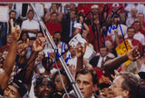 1993-1994 Houston Rockets Multi Signed Framed Championship 16x20 Photo PSA Holo
