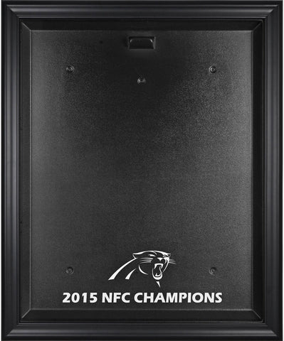 Carolina Panthers 2015 NFC Conference Champs Logo Jersey Display Case