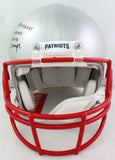 Ty Law Autographed NE Patriots F/S Authentic Helmet w/ 5 Insc- Beckett W *Black