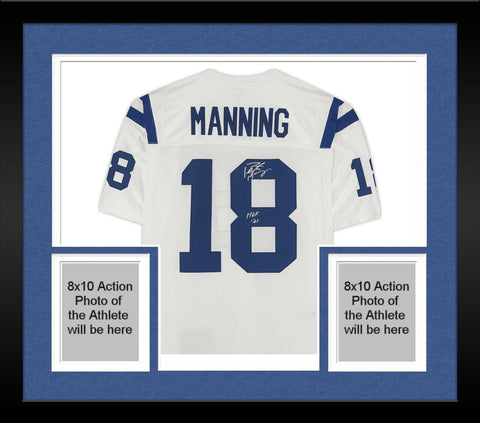 Signed Peyton Manning Colts Jersey