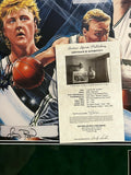 Larry Bird Signed Autographed LE /500 20x30 Photo Framed to 24x34 Switser Sports