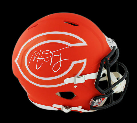 Mitch Trubisky Signed Chicago Bears Speed AMP Authentic NFL Helmet