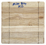 Notre Dame Mike Brey Authentic Signed 6x6 Floorboard Autographed BAS #BG79103
