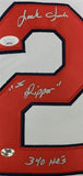 Jack Clark 5xInscribed & Signed St. Louis Cardinal Nike MLB style Jersey JSA COA