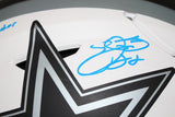 Emmitt Smith Signed Dallas Cowboys Authentic Lunar Speed Flex Helmet BAS 36919