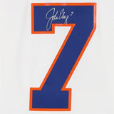 John Elway Denver Broncos Autographed White Mitchell & Ness Replica Jersey