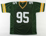 Keith Mckenzie Signed Green Bay Packers Jersey Inscribed SB XXXI Champs JSA COA