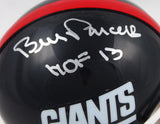 Bill Parcells Autographed New York Giants Mini Helmet W/ HOF- Beckett W Hologram