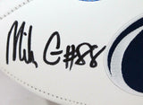 Mike Gesicki Autographed Penn State Logo Football-Beckett W Hologram *Black