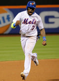 Jose Reyes Signed New York Mets Majestic Jersey (PSA COA) 4xAll Star Shortstop