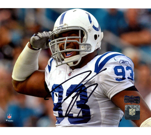 Dwight Freeney Signed Indianapolis Colts Unframed 8x10 NFL Photo