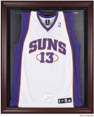Phoenix Suns Mahogany Framed Team Logo Jersey Display Case - Fanatics Authentic