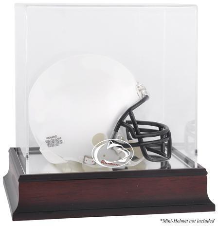 Penn State Nittany Lions Mahogany Logo Mini Helmet Display Case